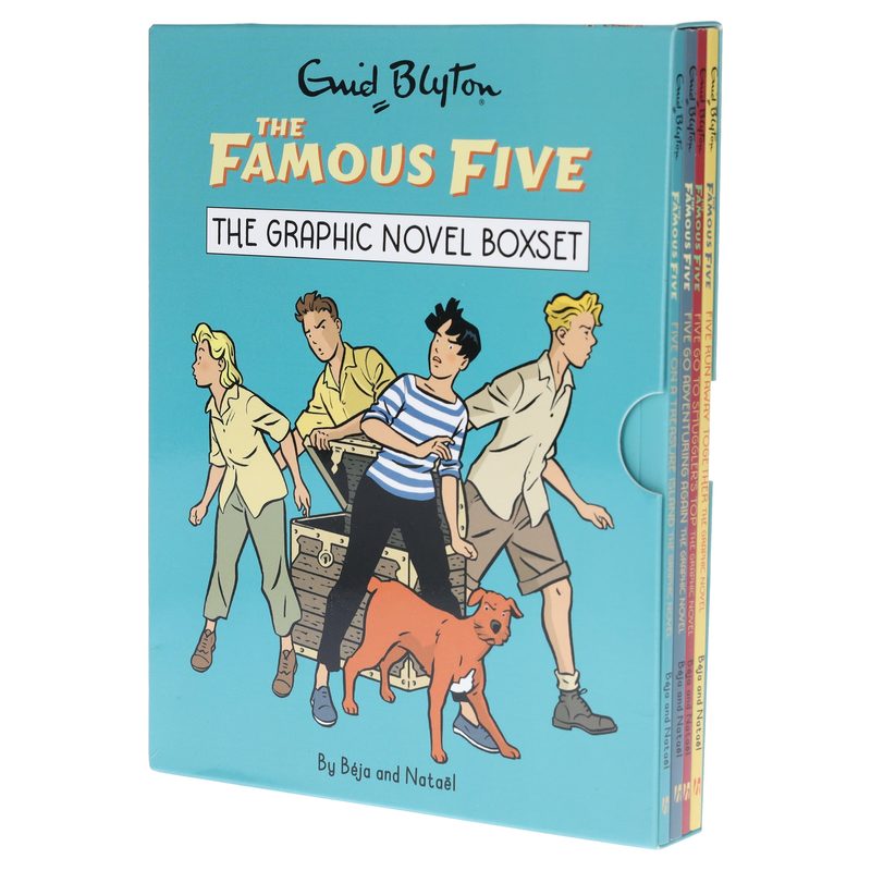 The Famous Five Graphic Novels - 4 Books Box Set