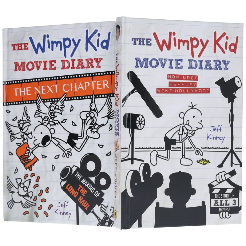 Diary of a Wimpy Kid: Movie Diary Collection - 2 Books